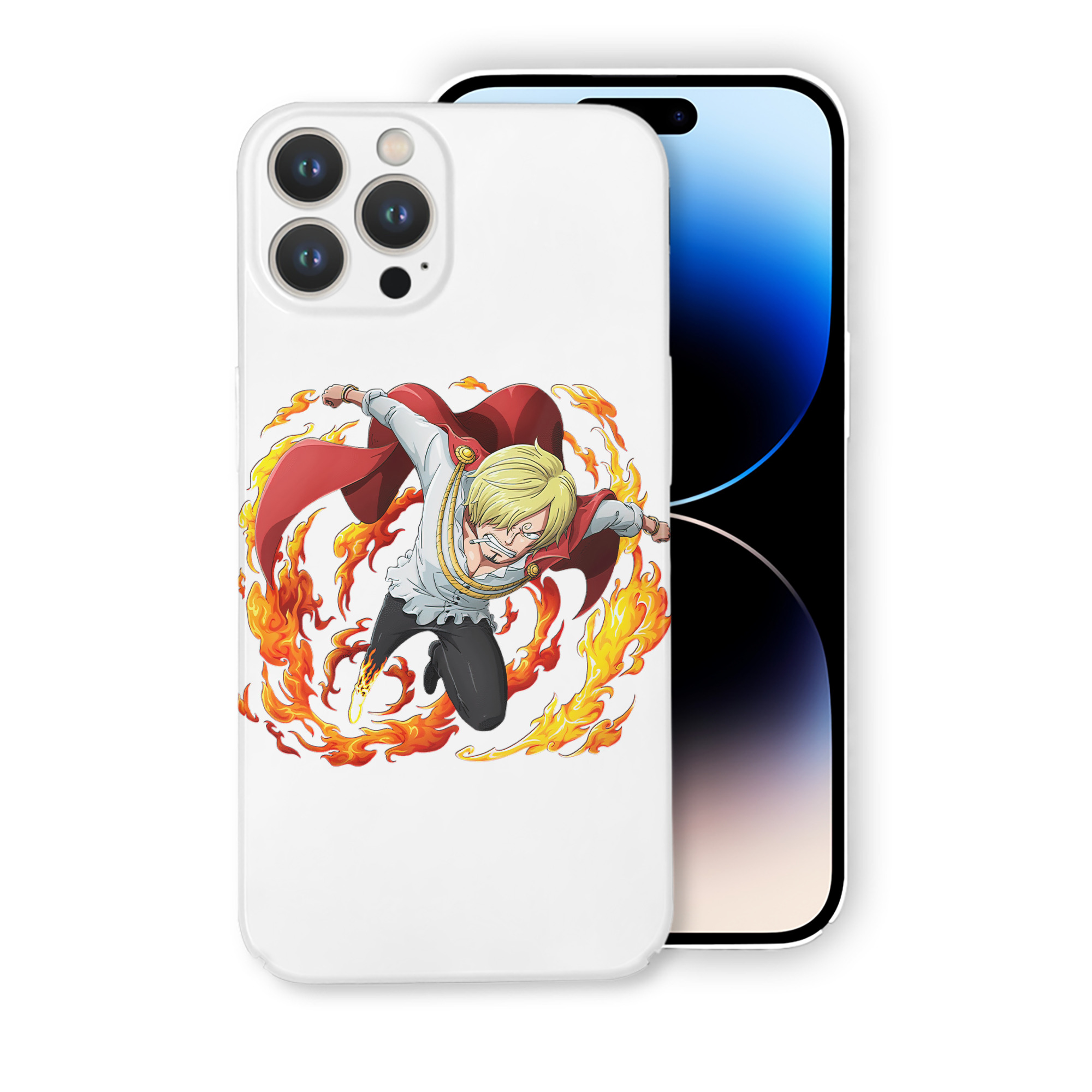 （画像用） ワンピース サンジ ONE PIECE Sanji 【iPhone 14シリーズ対応】ハードケース